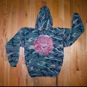 Our Camo Medusa Slit hoody